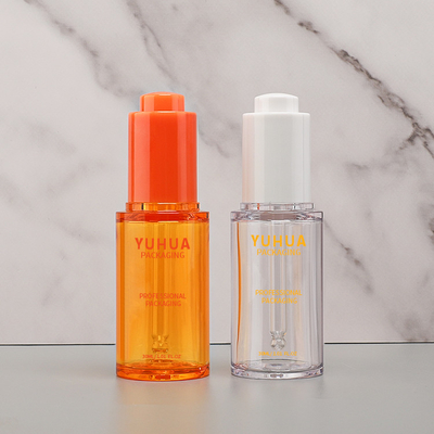 Chiara bottiglia di olio essenziale di plastica di 1oz 30ml con il contagoccia della stampa