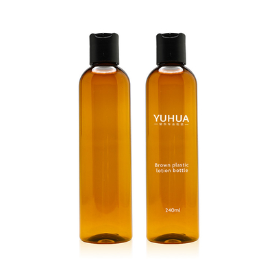 Flacone per shampoo in plastica PET da 240 ml Flacone per lozione per il lavaggio del corpo ecologico