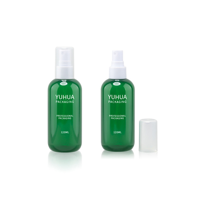 Imballaggio di plastica della crema della lozione di serigrafia della bottiglia del contagoccia di verde di 120ML 150ml