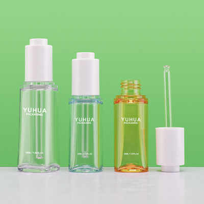 bottiglia di plastica su ordinazione del siero di 30ml 50ml PETG con il cappuccio del contagoccia
