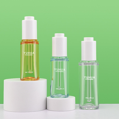 bottiglia di plastica su ordinazione del siero di 30ml 50ml PETG con il cappuccio del contagoccia