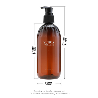 Skincare che imballa la bottiglia di plastica 300ml dello spruzzo intorno a stampa dello schermo
