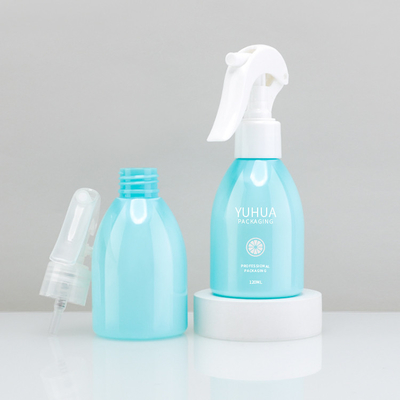 le bottiglie di plastica di lusso di bellezza 120ml avviano la perla blu nera 24/410 dello spruzzo