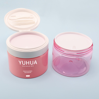 Cuscinetti di cotone del toner di trucco di Flip Top Cosmetic Jar For dell'ANIMALE DOMESTICO di MSDS