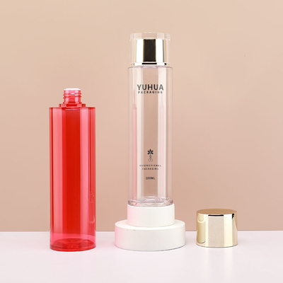Bottiglie trasparenti di imballaggio di plastica 200ml per il fronte Skincare