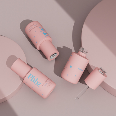 Il contagoccia di lusso su misura del siero di logo 30ml imbottiglia per l'imballaggio di Skincare