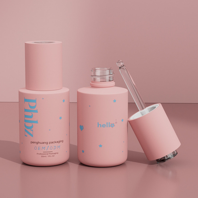Il contagoccia di lusso su misura del siero di logo 30ml imbottiglia per l'imballaggio di Skincare