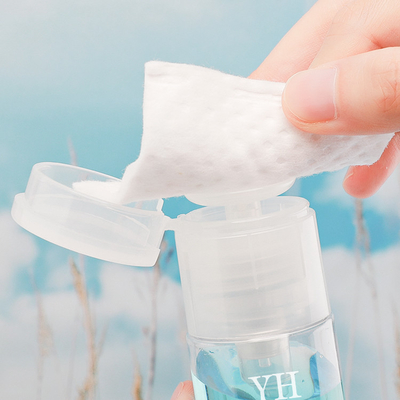 bottiglie di imballaggio di plastica dell'ANIMALE DOMESTICO pp di rimozione di trucco di 50ml 60ml con la dimensione di Samll della pompa di stampa