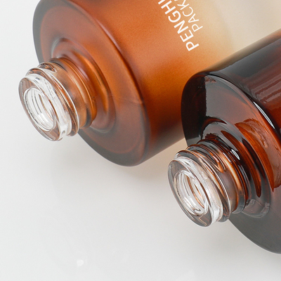 Le bottiglie del contagoccia del siero del cilindro colano la capacità della prova 30ml 50ml