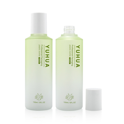 Bottiglia cosmetica di lusso di PETG per il siero della lozione del toner