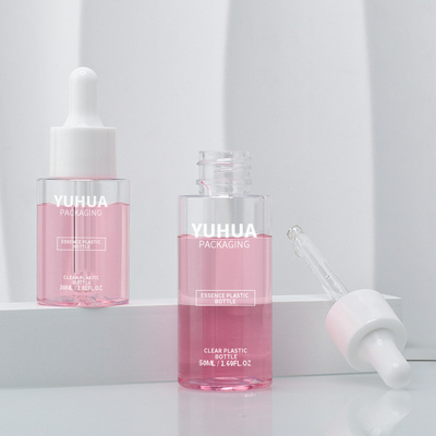 bottiglia di plastica della lozione del siero di trucco di 30ml 40ml 50ml 60ml per l'imballaggio cosmetico