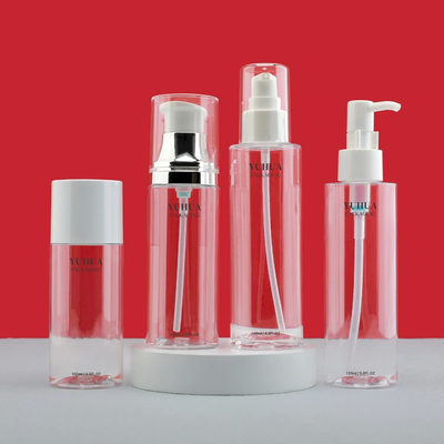 Un buon prezzo. Bottiglie di plastica per cosmetici resistenti da 200 ml con tappo a vite in linea