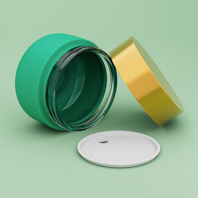 OEM ODM Vasca vuota di crema cosmetica matta 100g Vaso di burro corpo di vetro Vaso con coperchio