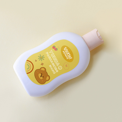 Bottiglie di shampoo e balsamo vuote in plastica a colori personalizzati da 200 ml