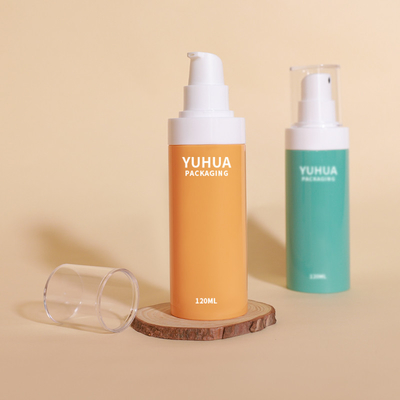 Colorato 120ml vuoto bianco fine nebbia bottiglia di pompa di plastica spray per acqua tonico corpo