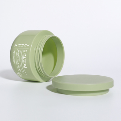 Barattolo di crema di plastica a bocca larga e vuota rotonda 300g 550g 10oz contenitore per la pulizia dei capelli e del corpo