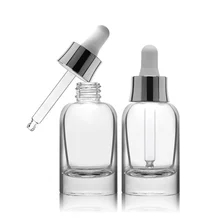 OEM ODM Flascia di siero di olio per capelli con gocciolante di vetro 30 ml 1 oz contenitore di imballaggio cosmetico