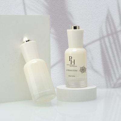 OEM ODM Flascia di siero di olio per capelli con gocciolante di vetro 30 ml 1 oz contenitore di imballaggio cosmetico