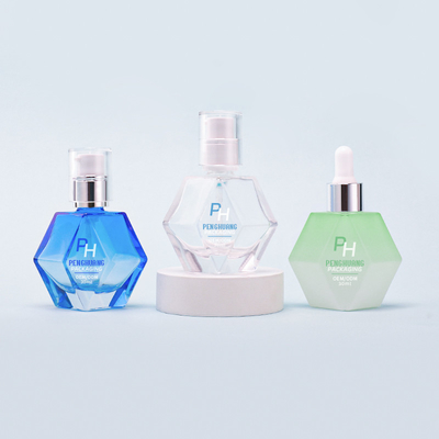 30 ml 1 oz Luxury Glass Serum Lotion Bottle per imballaggi per la cura della pelle