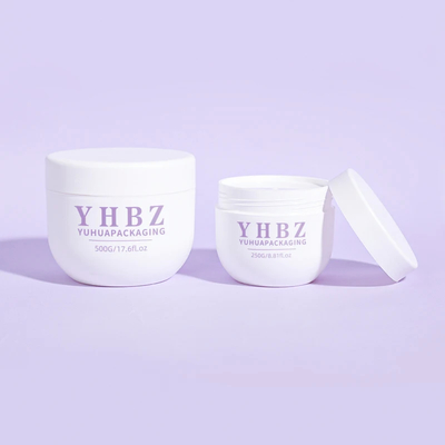 Bottoni di plastica trasparente per confezioni personalizzabili per crema