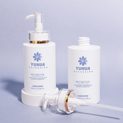 Un buon prezzo. Flascia di shampoo per animali da compagnia a spalla piatta 250 ml 300 ml Flascia di pompa di lozione per il corpo in linea