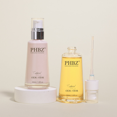 Contenitore di imballaggio per cosmetici 50 ml Bottiglie di fondazione liquida vuota con tappo della pompa