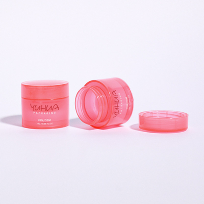 Vaso di crema per gli occhi vuoto 5g 10g 15g Contenitore di plastica con balsamo per le labbra