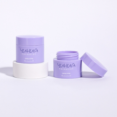 Vaso di crema per gli occhi vuoto 5g 10g 15g Contenitore di plastica con balsamo per le labbra