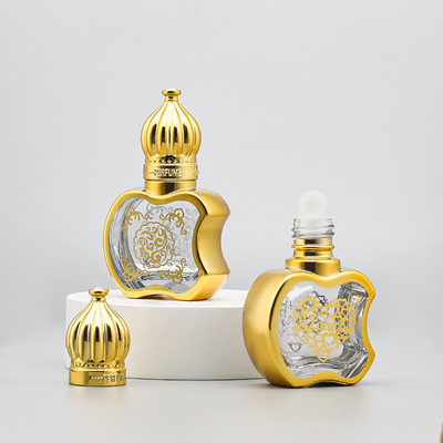 6ml 8ml 12ml Vetro vuoto Roll On Bottle Luxury Cosmetic Packaging Container Perfume Essential Oil Bottle