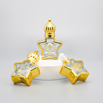 6ml 8ml 12ml Vetro vuoto Roll On Bottle Luxury Cosmetic Packaging Container Perfume Essential Oil Bottle
