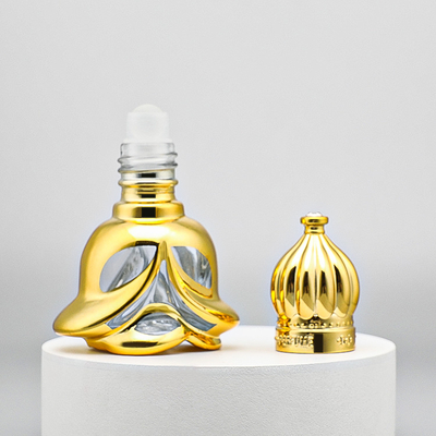 6ml 8ml 12ml Vetro vuoto Roll On Bottle Luxury Cosmetic Packaging Container Perfume Essential Oil Bottle