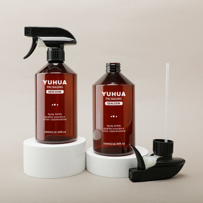 Bottiglia di spray di plastica per la spinta 500 ml Bottiglia di spray per la nebbia per la pulizia domestica