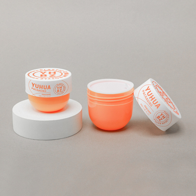 30 ml 50 ml Bottiglia di plastica per cosmetici Eco Friendly Pp Body Butter Cream Con Flip Cap