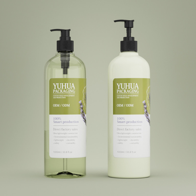 Bottiglia di pompa a schiuma rotonda La soluzione definitiva per lo shampoo gel doccia e sapone liquido per le mani