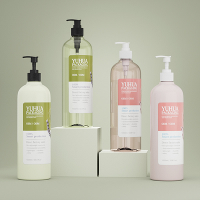 Bottiglia di pompa a schiuma rotonda La soluzione definitiva per lo shampoo gel doccia e sapone liquido per le mani