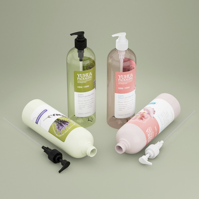 Bottiglia di pompa a schiuma rotonda La soluzione definitiva per lo shampoo gel doccia e sapone liquido per le mani