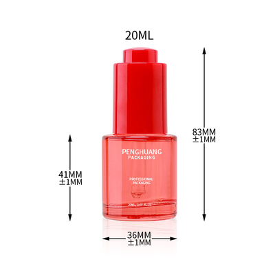 Confezione per la bottiglia di vetro di olio essenziale di lusso da 20 ml