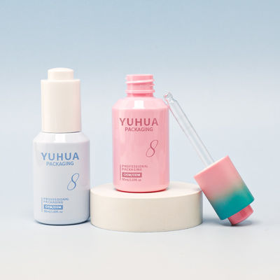 Flacone siero olio rotondo con logo secondo le esigenze del cliente