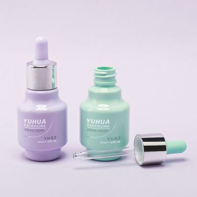 Flaconi contagocce siero da 50 ml con serigrafia/stampa a caldo/etichettatura personalizzata Tempo di stampa 15-20 giorni