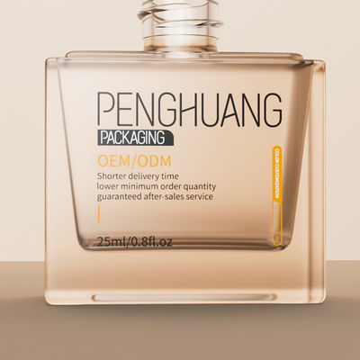 Packaging personalizzata per la cura della pelle, trasparente e con capacità di 25 ml per prodotti