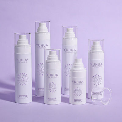 Hot Stamping Bottiglia di spray di plastica Logo personalizzato Come il vostro requisito Ideale per lo spray idratante Crema solare Spray trucco impostazione bottiglia spray