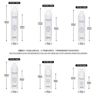 Hot Stamping Bottiglia di spray di plastica Logo personalizzato Come il vostro requisito Ideale per lo spray idratante Crema solare Spray trucco impostazione bottiglia spray