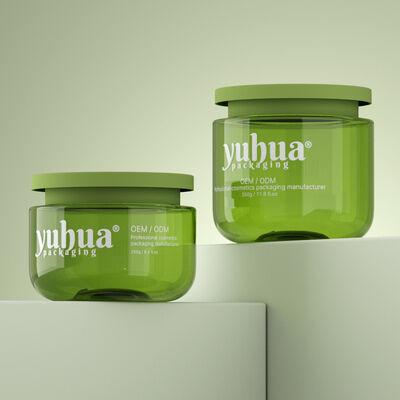 ODM OEM accettato vasetti di imballaggio in plastica Logo personalizzato come esigenza secondo le esigenze del cliente in più dimensioni e forme