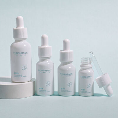 Logo Custom Round Serum Oil Bottle Design resistente alle perdite adatto agli oli essenziali, cura della pelle e confezioni cosmetiche