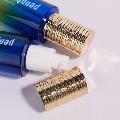 Imballaggio cosmetico rivestito Set di soluzioni di imballaggio rotondo personalizzato che forniscono una presentazione elegante e protezione per i cosmetici