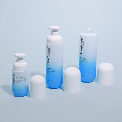 Imballaggio per cosmetici Set con bottiglie di vetro per cosmetici con tappo dorato barattoli di crema bottiglie di lozione imballaggio personalizzabile e dimensioni multiple