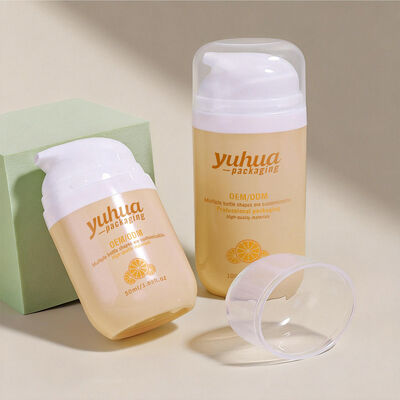 Flacone per lozione in plastica PP con pompa airless e superficie smerigliata per il confezionamento di cosmetici e lo stoccaggio di liquidi