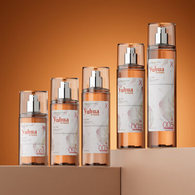 Flacone in plastica per lozione idratante con stampa serigrafica, perfetto per shampoo, disinfettante per le mani e packaging per la cura personale