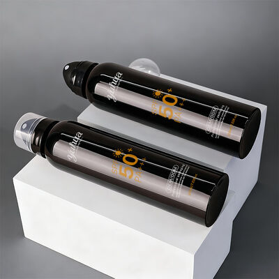 Durable Plastic Packaging Bottles suitable for lotions shampoos serums and toners with leak proof screw cap and logo customization