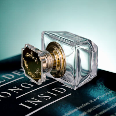 Oem Acceptato bottiglia di siero di olio con gocciolante di bambù frammento d'oro confezioni personalizzabili per oli essenziali cura della pelle cosmetica